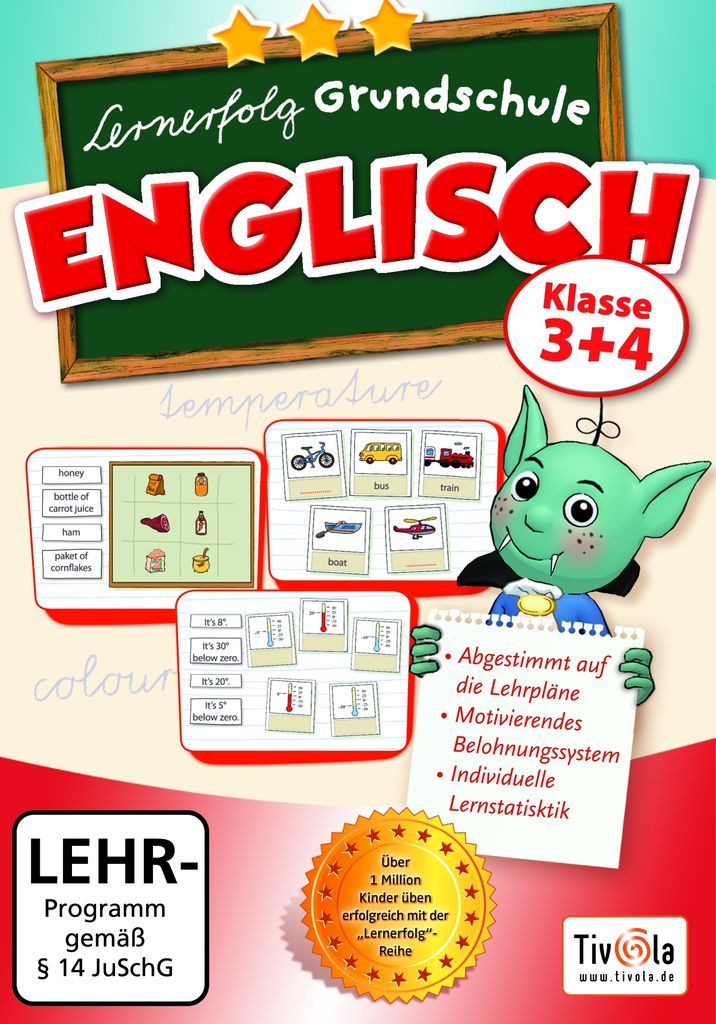 Lernerfolg Grundschule - Englisch Klasse 3+4