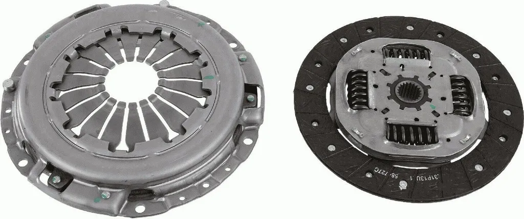 Kit d'embrayage complet pour Opel Combo X12 Fourgon et Break par SACHS
