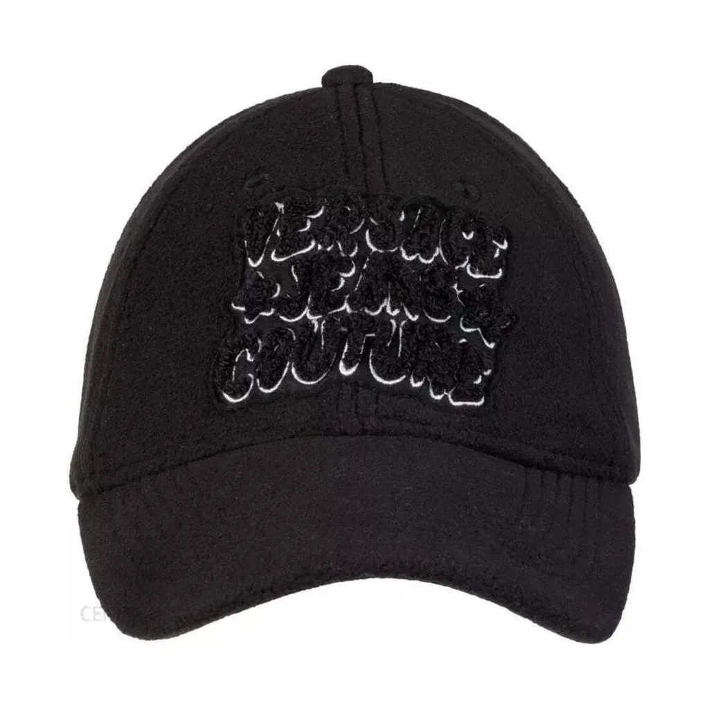Casquette Versace Jeans Couture 75YAZK27ZS825L01 Noire en Denim Polaire