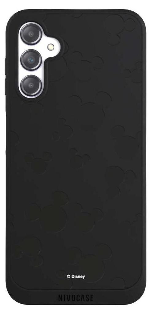NIVOCASE Handyhülle für Samsung Galaxy A14 5G Hülle NIVOpure Case Schwarz Disney Mickey Mouse Muster
