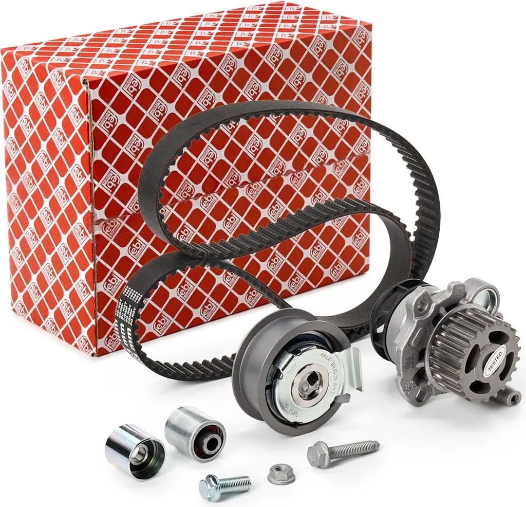 Kit de distribution avec pompe à eau FEBI 172713 pour VW Polo et Passat