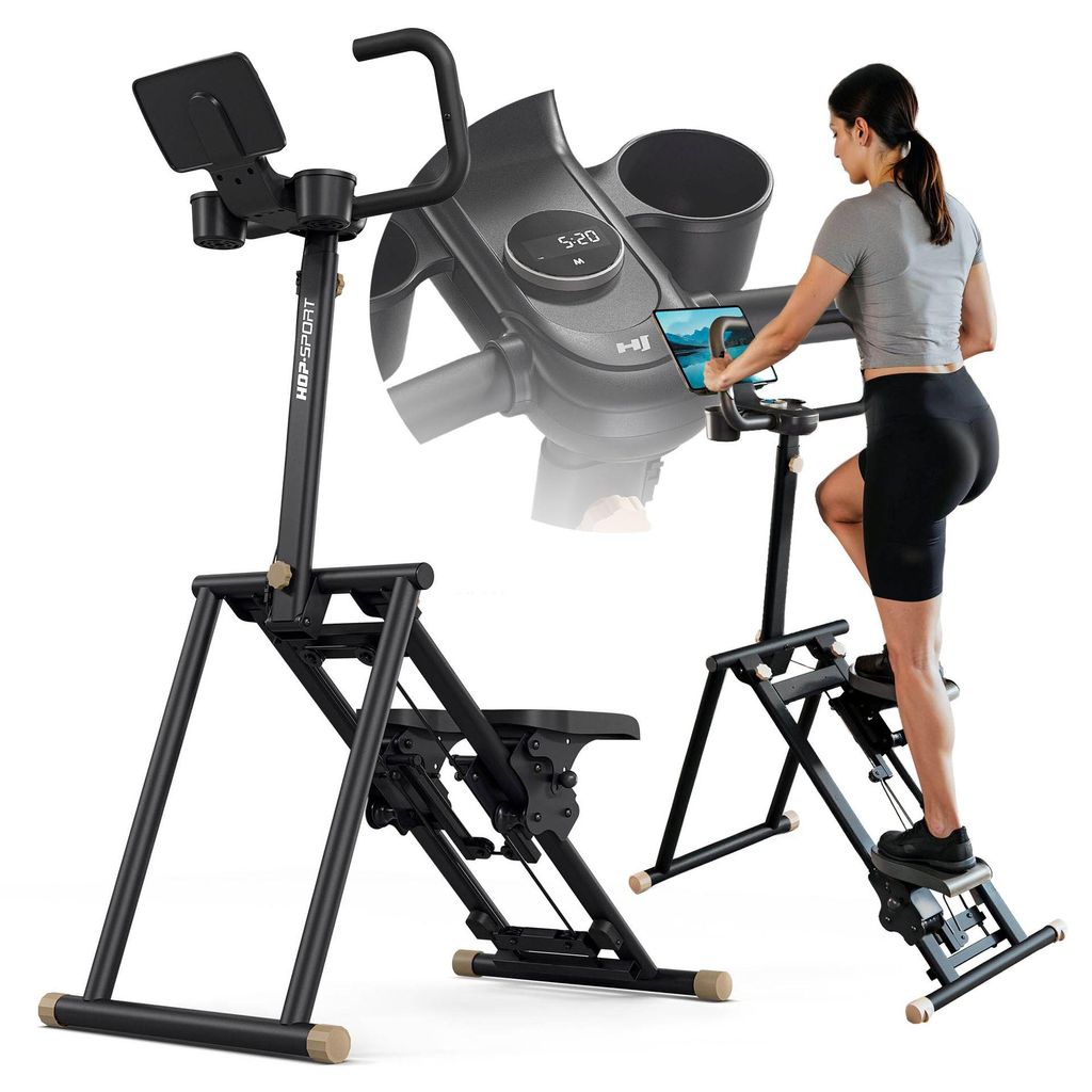 HOP SPORT® Stair Stepper HS-100B Vertical Climber, Stepper Produktbild 