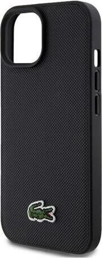 Etui de Protection MagSafe Lacoste Noir pour iPhone 15 Petit Pique