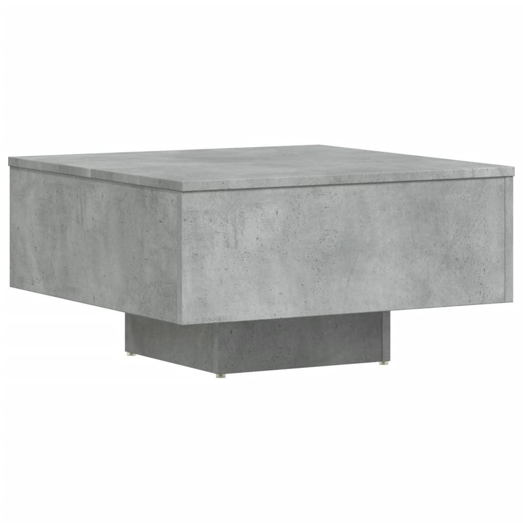 vidaXL Stolik kawowy betonowy szary 60x60x31,5 cm materiał Zdjęcie produktu 