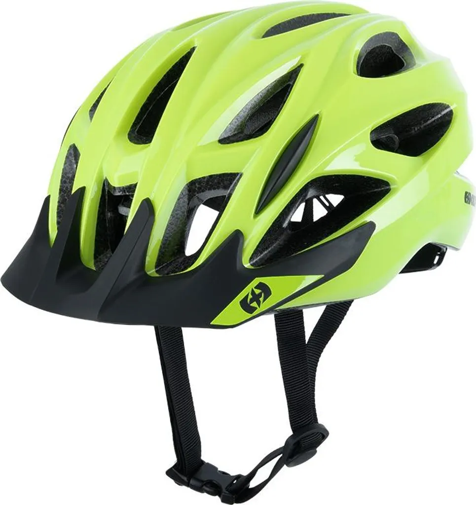 Casque vélo Oxford Hoxton jaune fluo et noir taille M pour cycliste