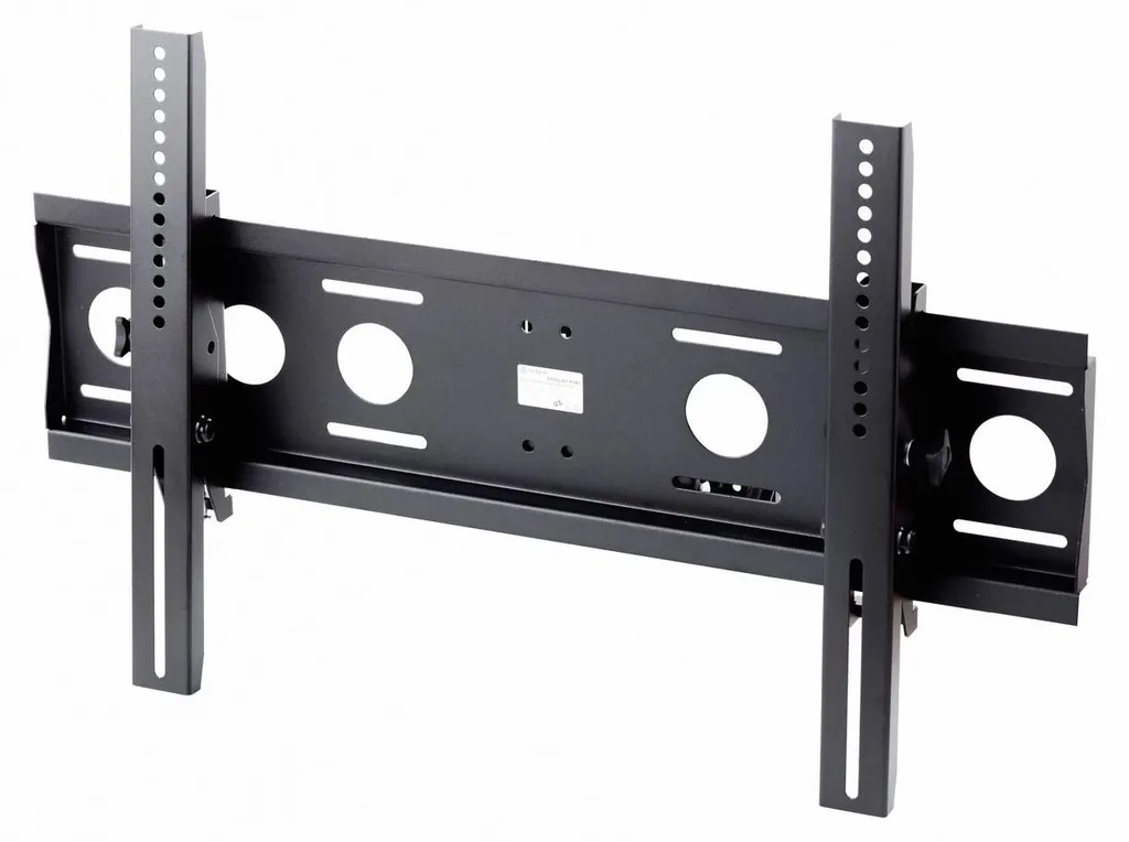 Edbak PWB2 Support Mural TV 65 Pouces Noir Fixe Robuste en Acier