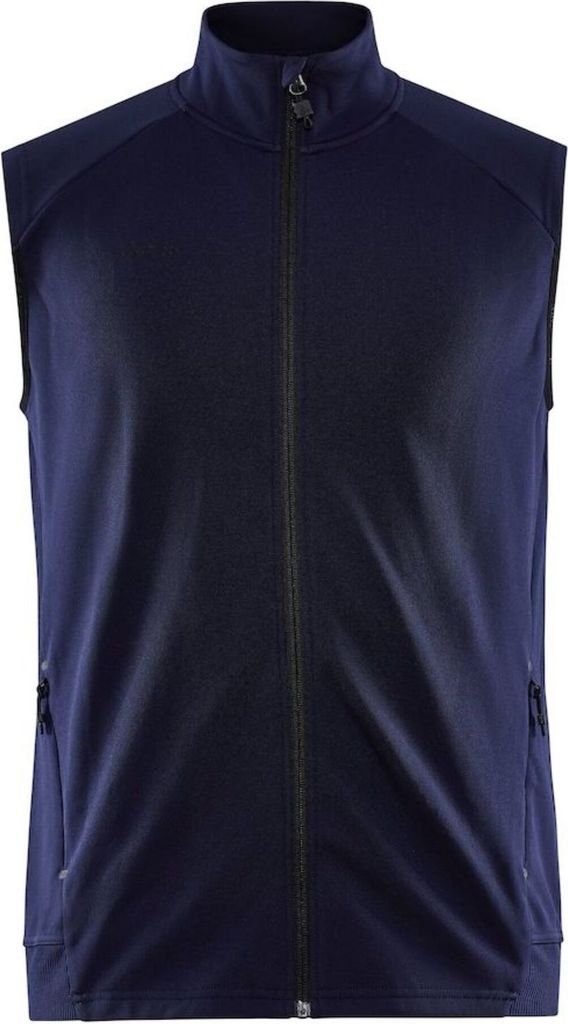 Craft Weste Navy 3XL aus recyceltem Polyester, bequem mit ergonomischer Passform