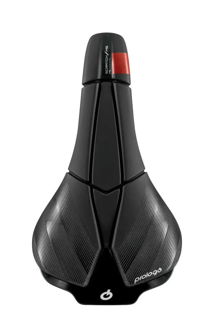Selle Ergonomique Scratch M5 AGX Prologo 140mm Anti-Douleur Noire