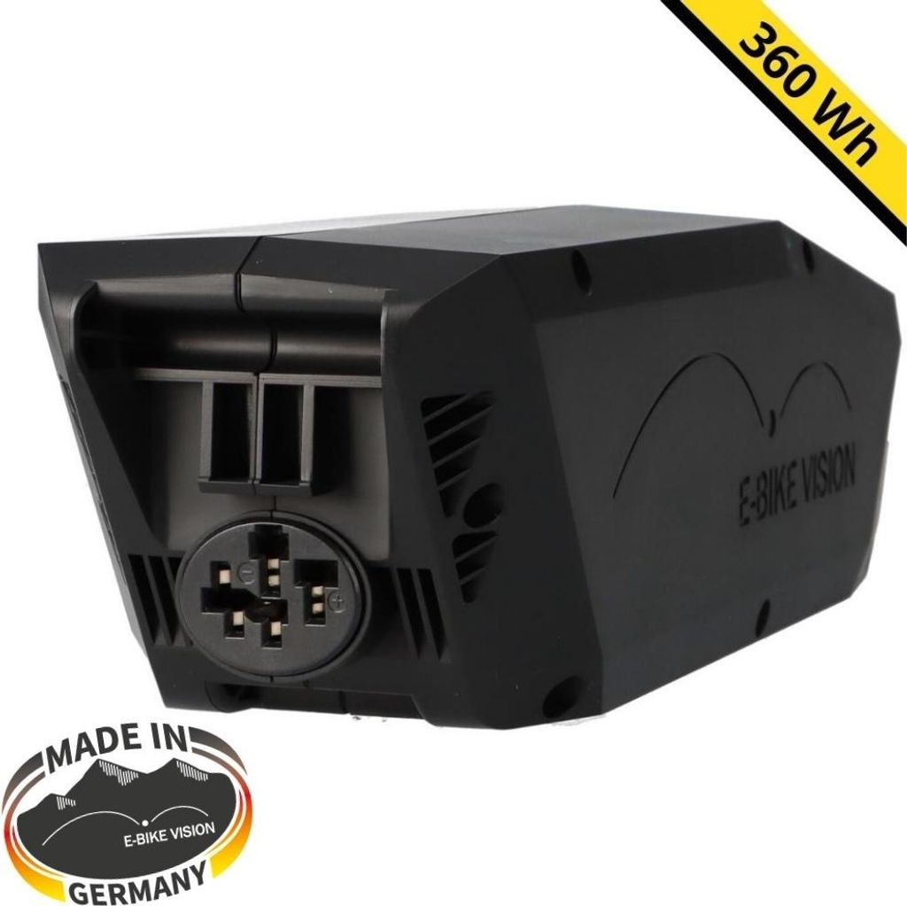 E-Bike Akku 36V 10Ah 360Wh kompatibel Bosch Performance Line CX Rahmen