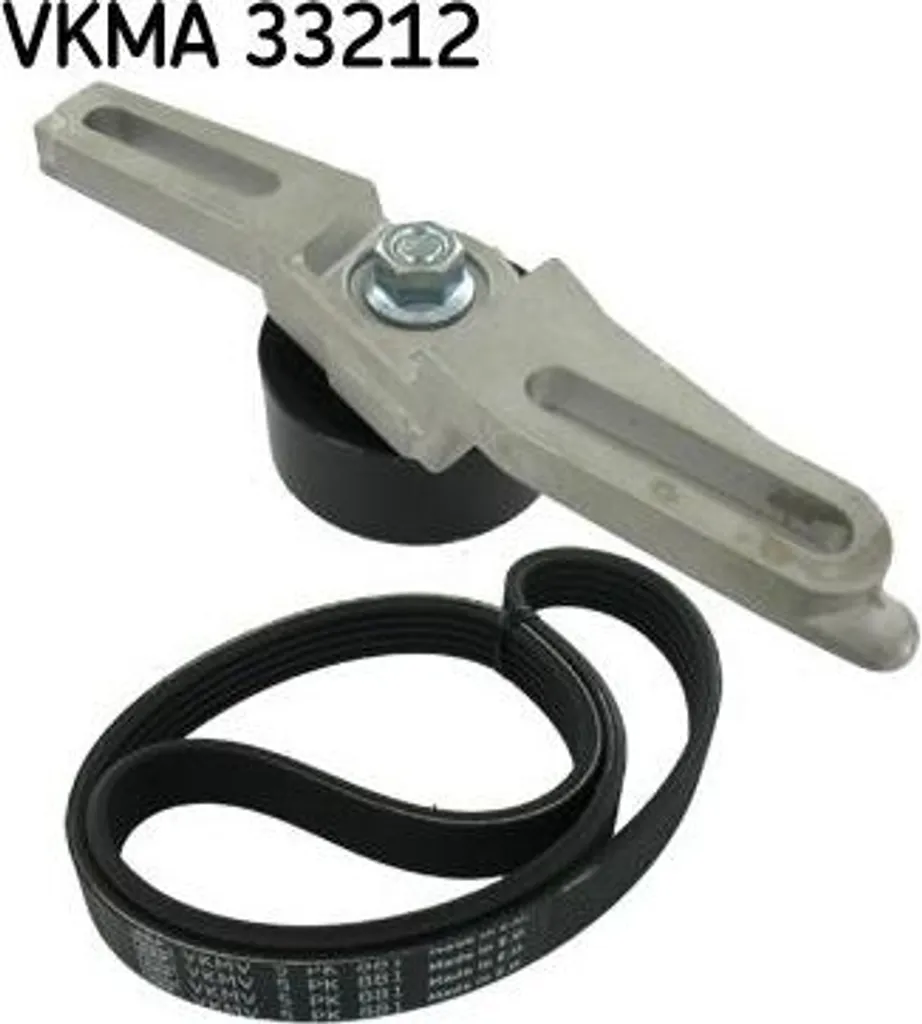 Kit Courroie Accessoires Crantée pour Citroën Xsara et Peugeot Partner