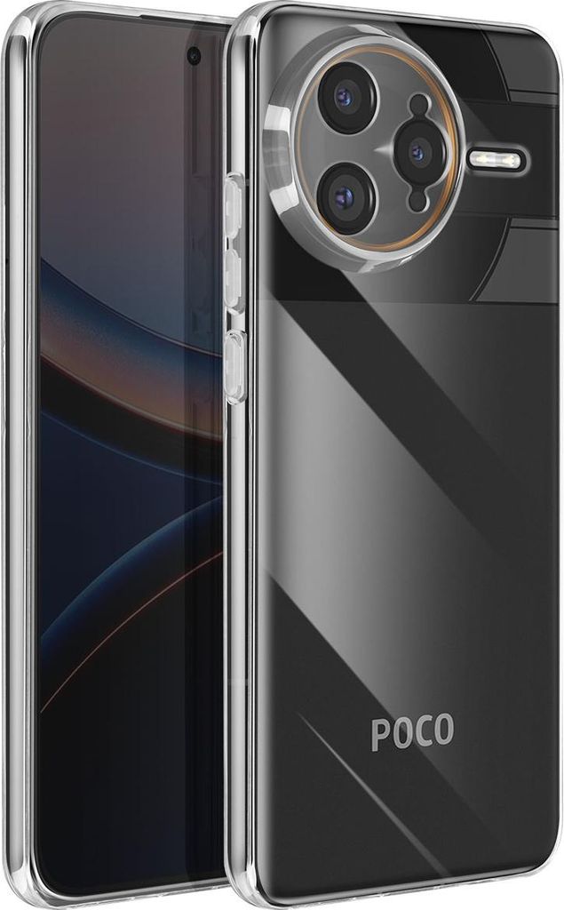Avizar, Hülle für Xiaomi Poco F7 Ultra / F7 Pro Weiches Silikon, Transparent