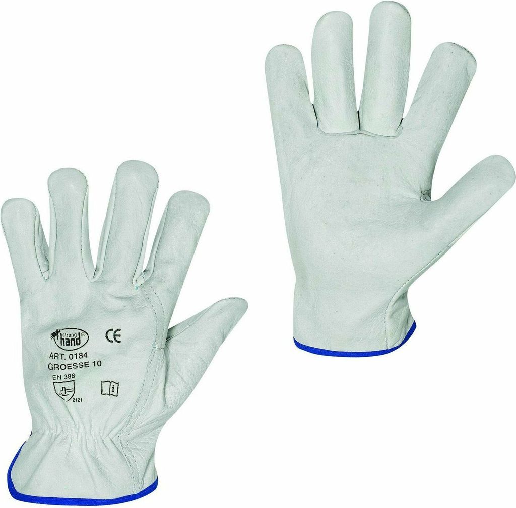 12 Paar Arbeitshandschuhe Feldtmann 02901 wei Gre 12