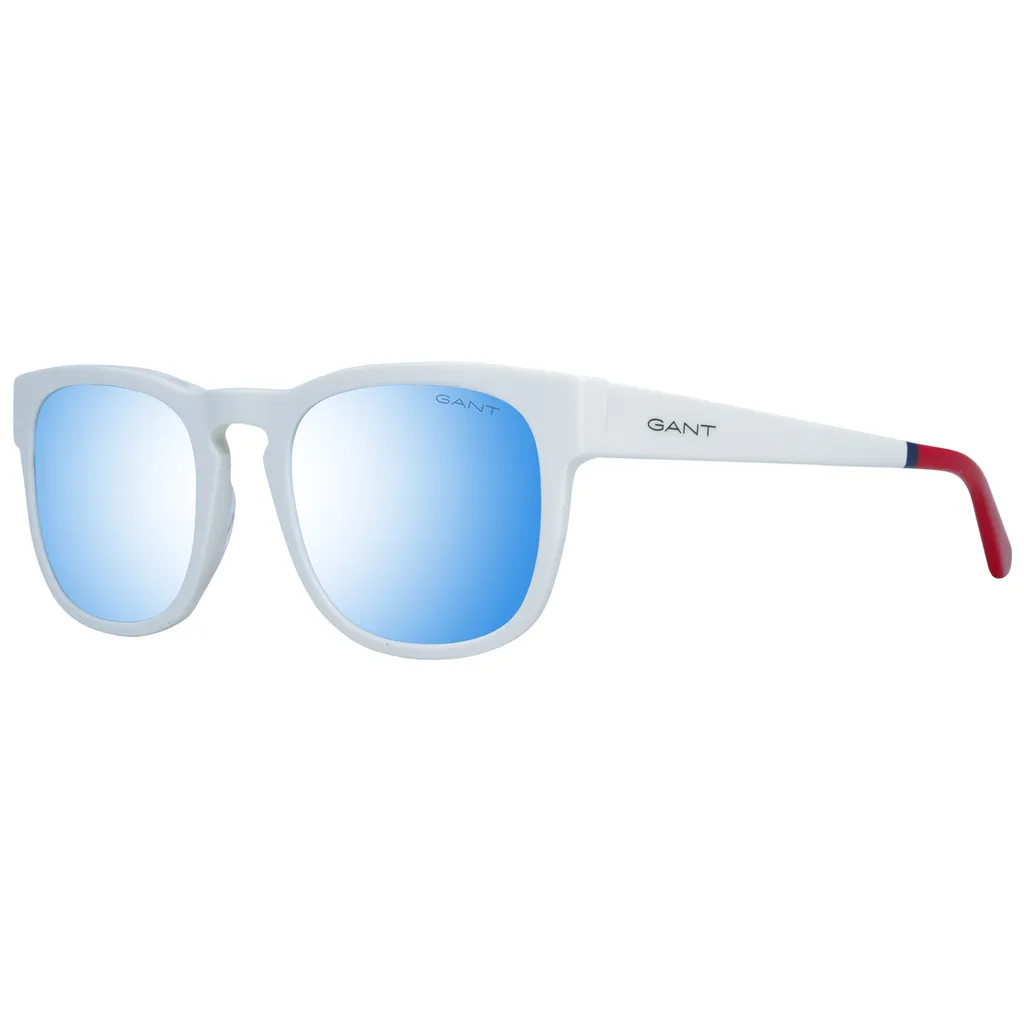 Gant Lunettes de Soleil GA 7200 21X Monture Blanche Verres Dégradés