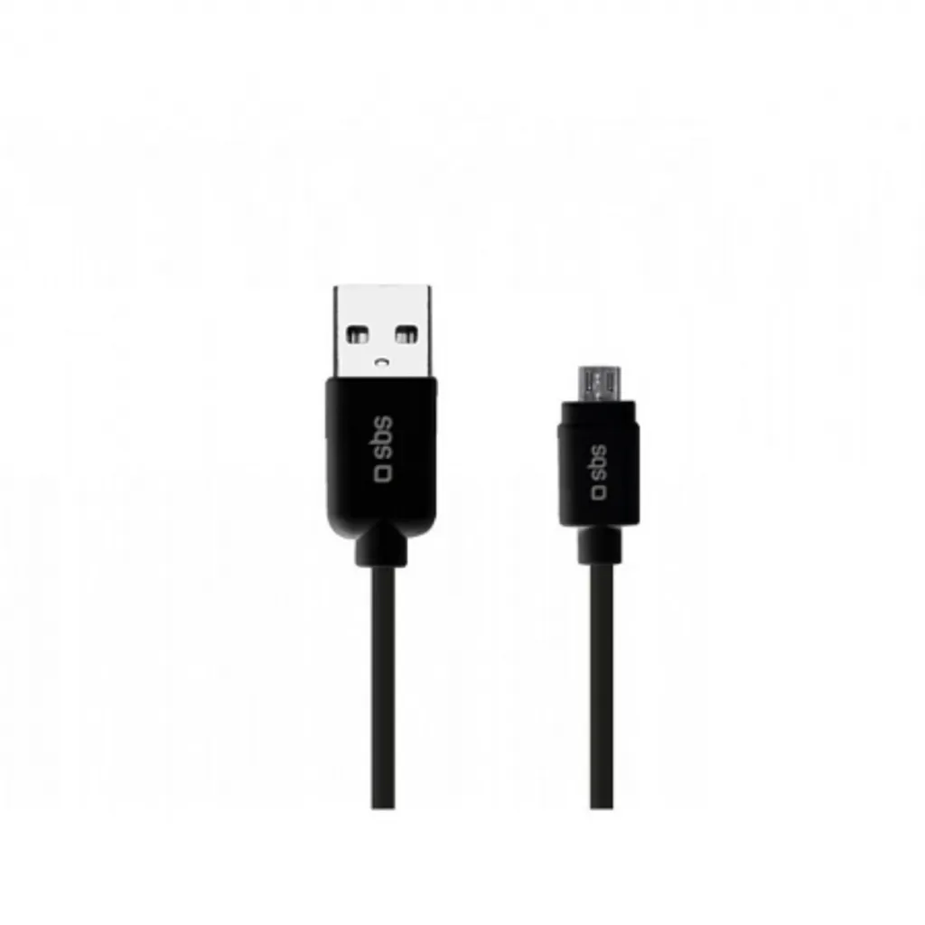 Sincronizza e Carica con SBS: Cavo Micro USB 1m Nero High Speed - 10
