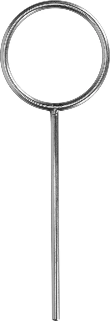 Anello di supporto da laboratorio in acciaio inox, robusto, resistente alla corrosione, per esperimenti, 80 mm