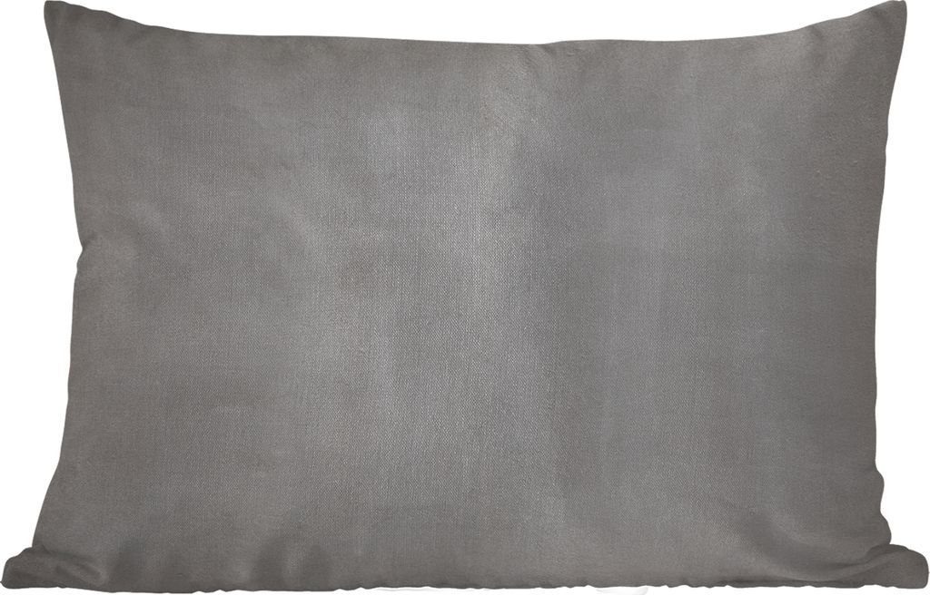 MuchoWow Outdoor Kissen - Beton - Grau - Zement - Industriell - Strukturiert - 60x40 cm - Wetterfest - Lounge Kissen - Zierkissen - Kissen für I...