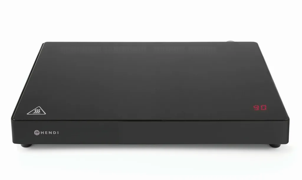 Plaque induction compacte Hendi 800W noire avec châssis robuste 230V