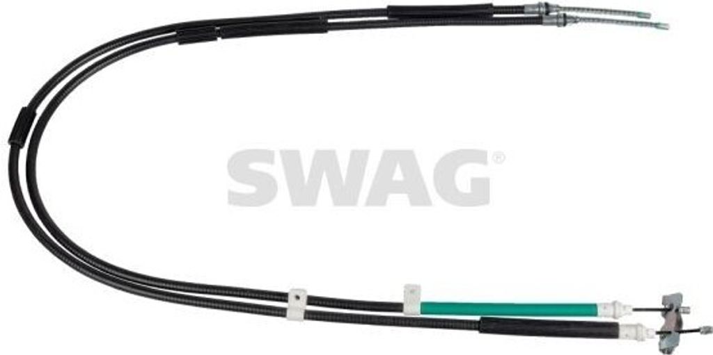 SWAG Handbremsseil Seilzug Feststellbremse für FORD Fiesta Mk4 Schrägheck (JAS, JBS) Hinten Links Hinten Rechts 50 10 1813