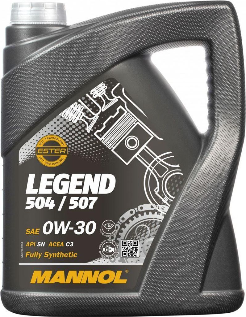 5 litrov MANNOL 0W-30 Porsche C30 VW 504 00 VW 507 00 VW Obrázok produktu 