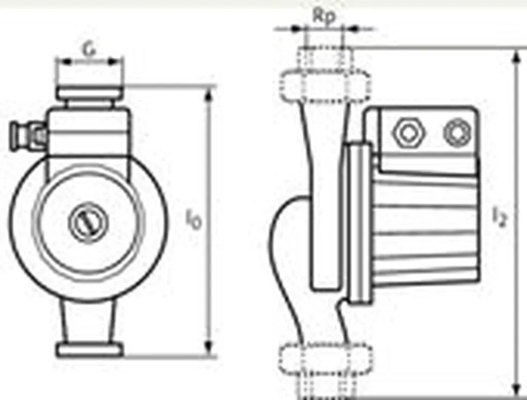 OFFERTA Adattatore Wilo G 1 1/2 a G 2 | Kit 1 pz per Pompe DN25