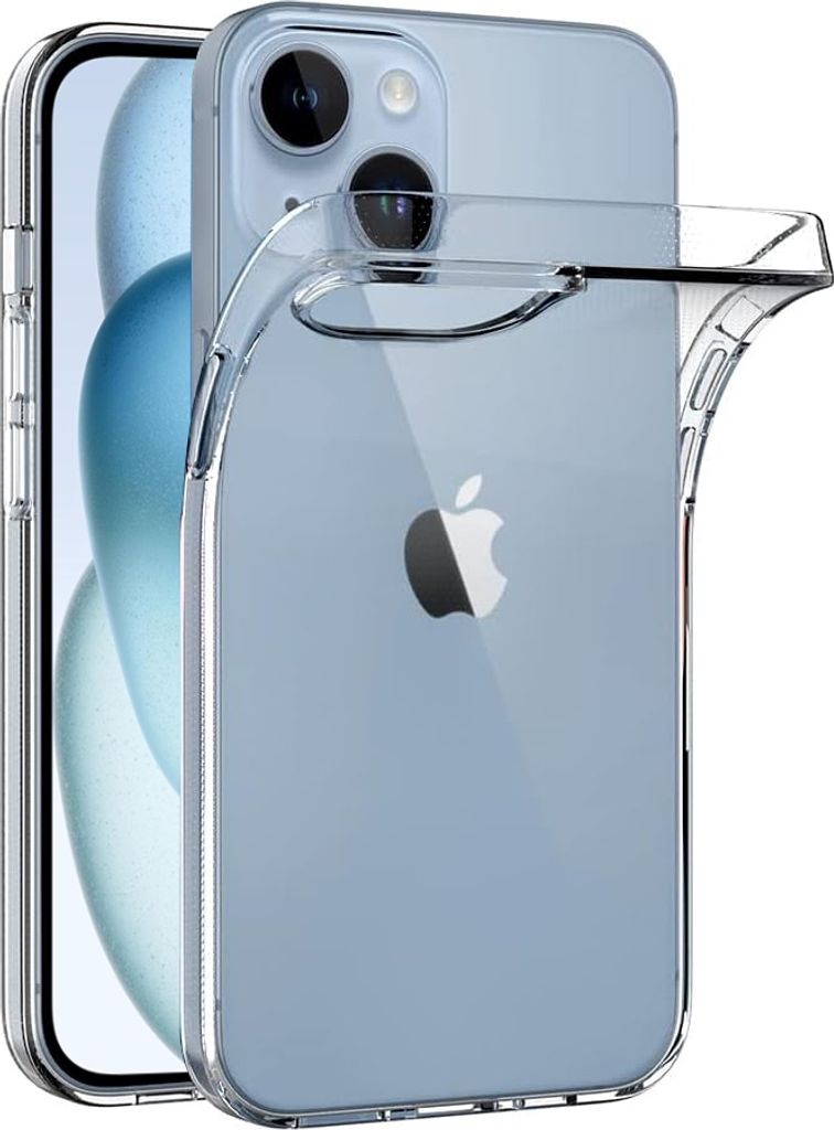 Ultra Dünn Hülle für iPhone 15 Transparent Soft TPU Case Schutzhülle