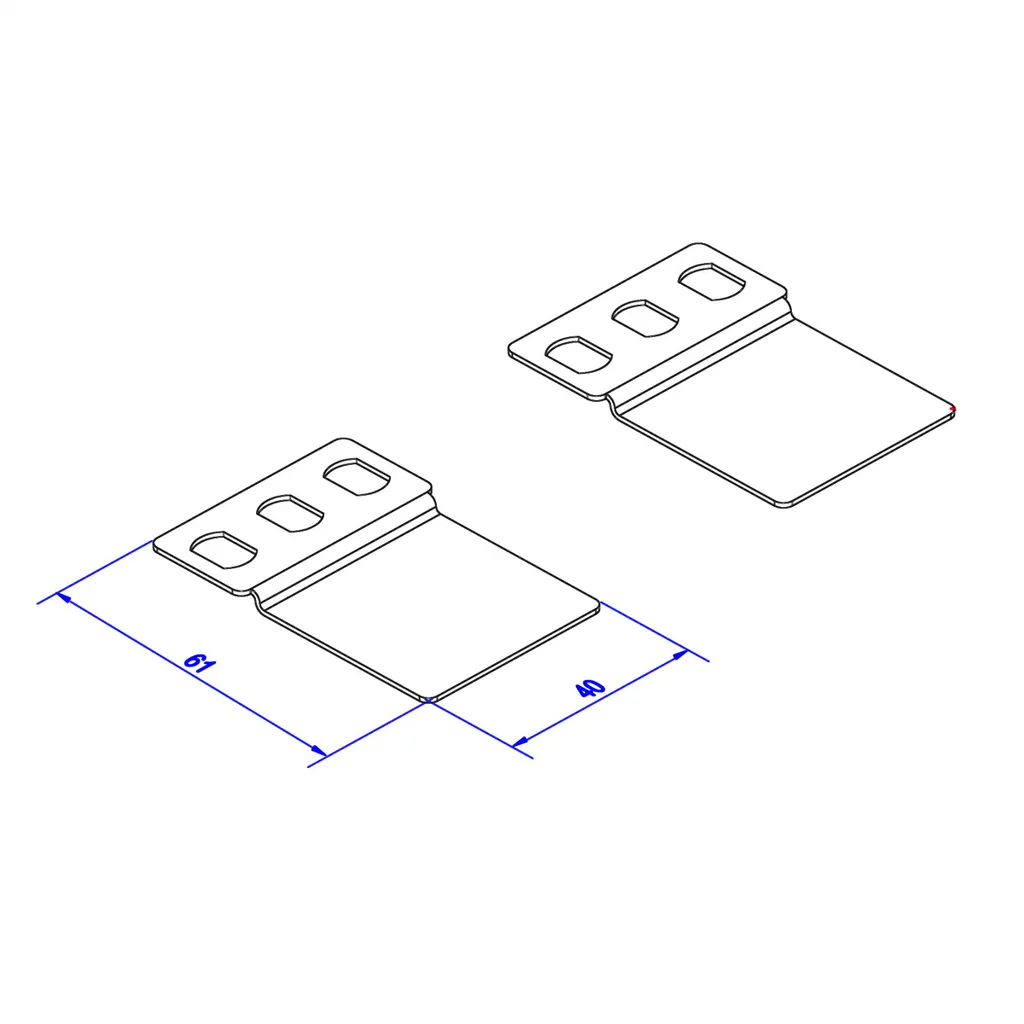 Équerre verticale BACHMANN VM : solution anti-encombrement pour rack - 2