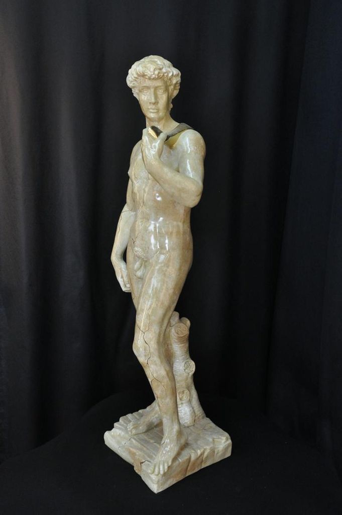 David Skulptur Skulpturen Figuren Antik Stil Statue Statuen Figur XXL 115cm Neu
