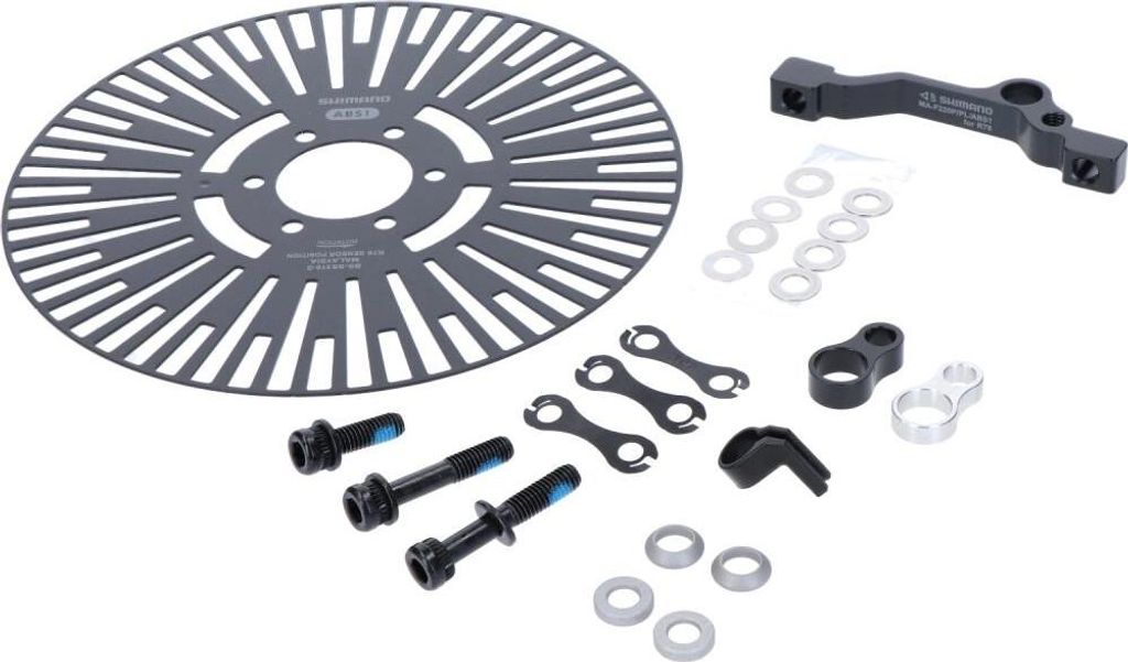 SHIMANO Sensorscheibe + Halterungs-Set BS-SS310-S, 6-Loch, S - präzise Sensor...