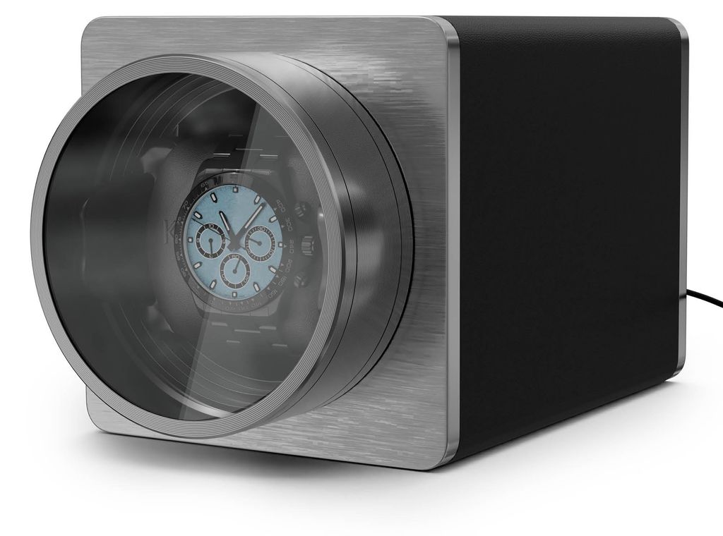 Klarstein TimeSync Uhrenbeweger – Elegantes Design aus Produktbild 