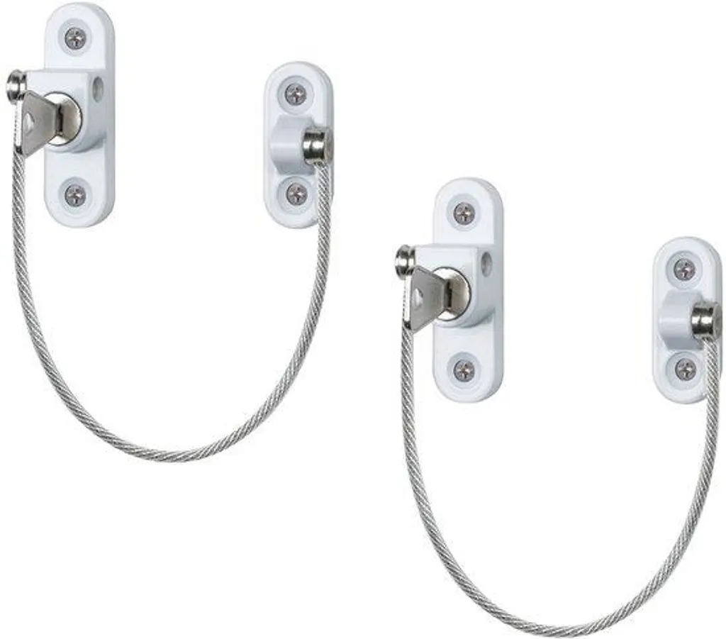 Serrure de sécurité pour fenêtre oscillante avec poignée en métal