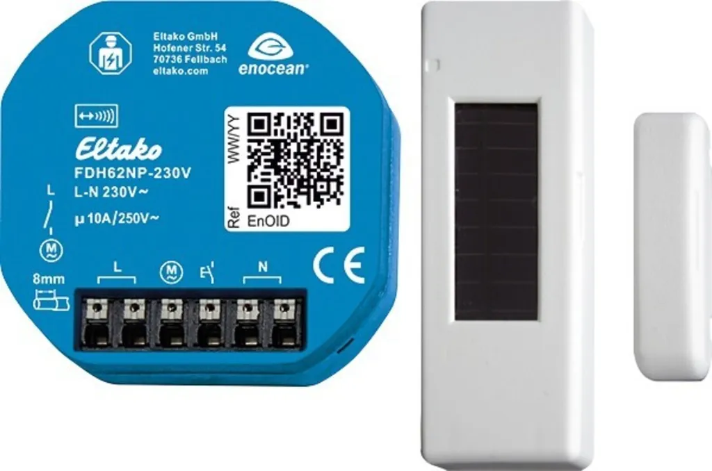 Eltako FDH62NP-230V+FTKB-rw 30100036: Attuatore Radio per Aspiratori