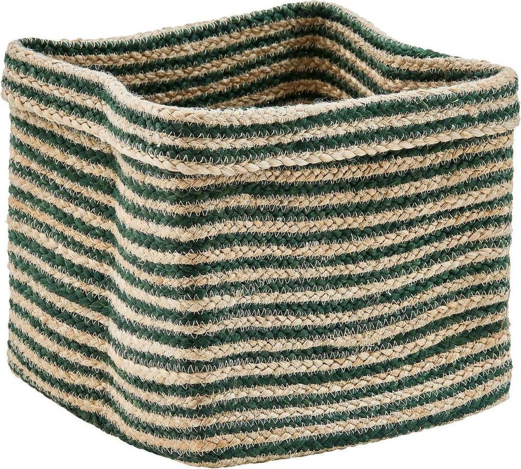 Tito aufbewahrungskorb aus jute 30x30cm - Atmosphera créateur d'intérieur