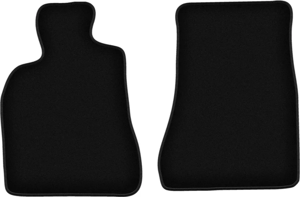 Set Tappeti Auto Anteriori Lexus GS II 1997-2005 Velluto Nero