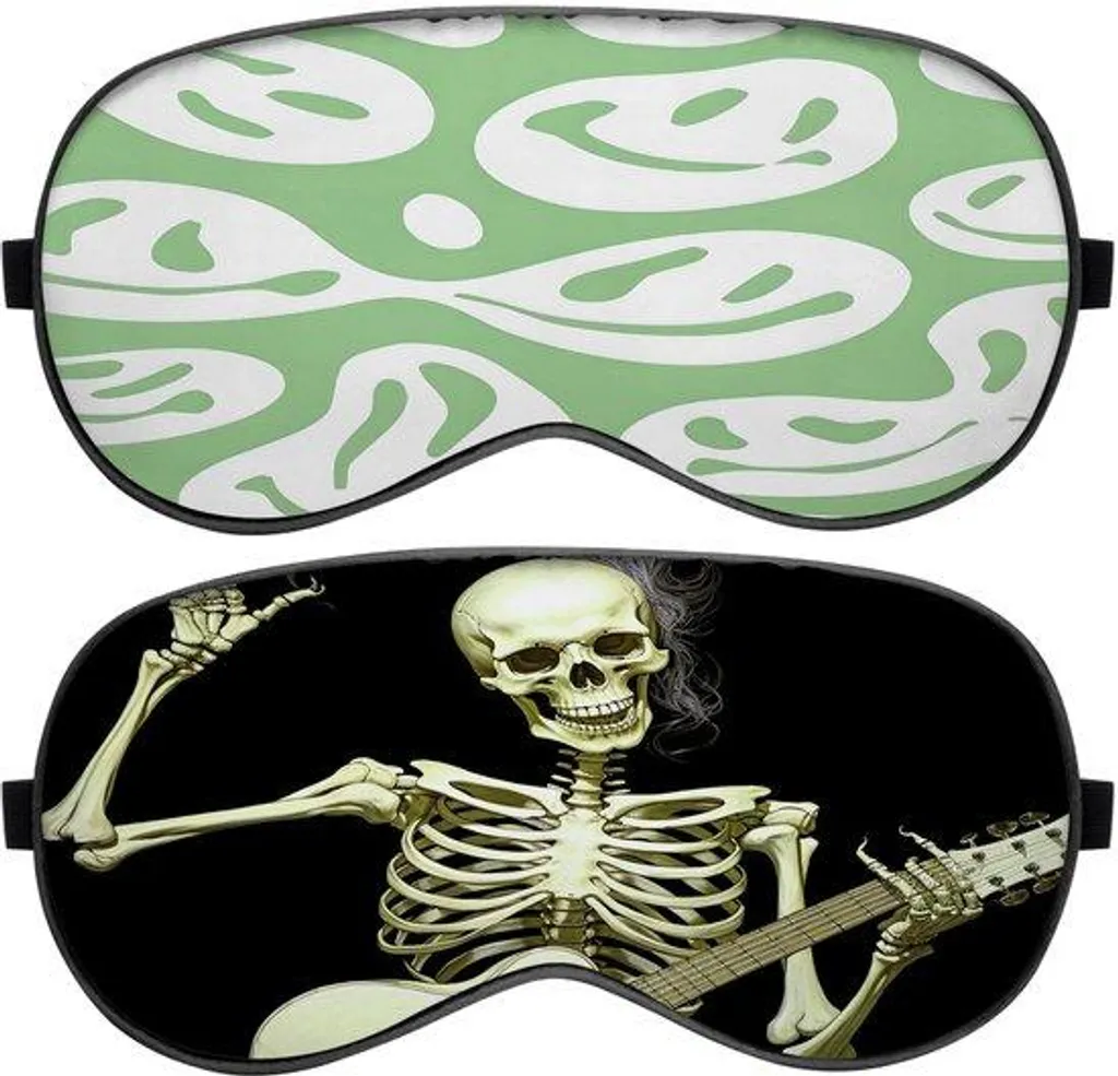Masque de nuit anti-lumière en soie pour mieux dormir en été et avion