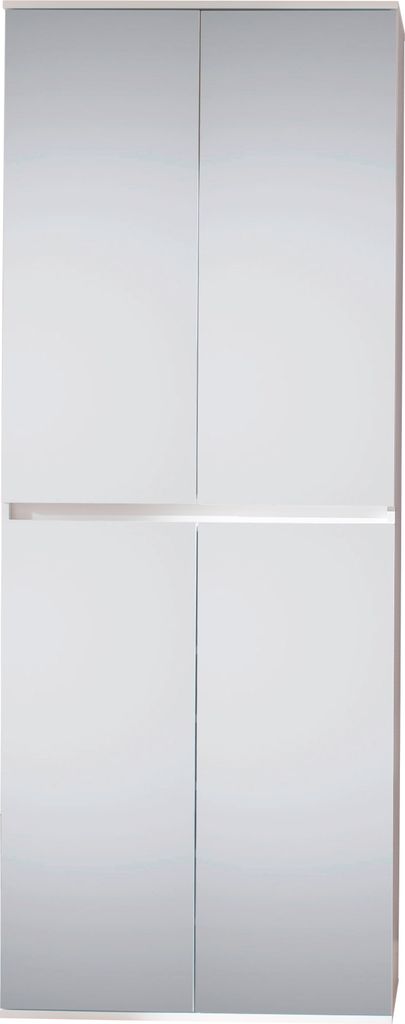 trendteam Garderobe Garderobenschrank Mirror Weiß Melamin Produktbild 