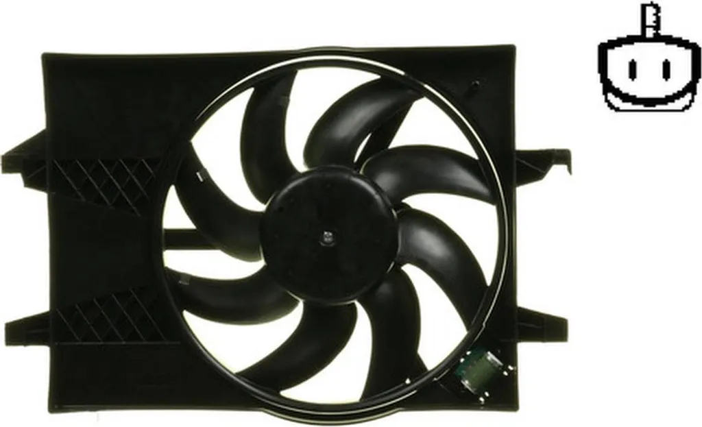 MAHLE CFF 330 000S Ventilateur de Radiateur pour FORD FUSION (JU_) 360mm