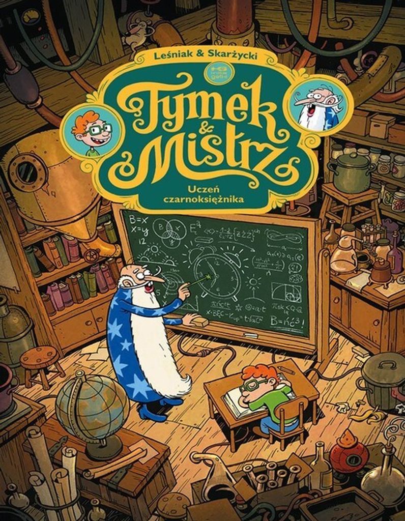 Tymek i Mistrz: Przygody dla dzieci i młodzieży, komiks fantasy