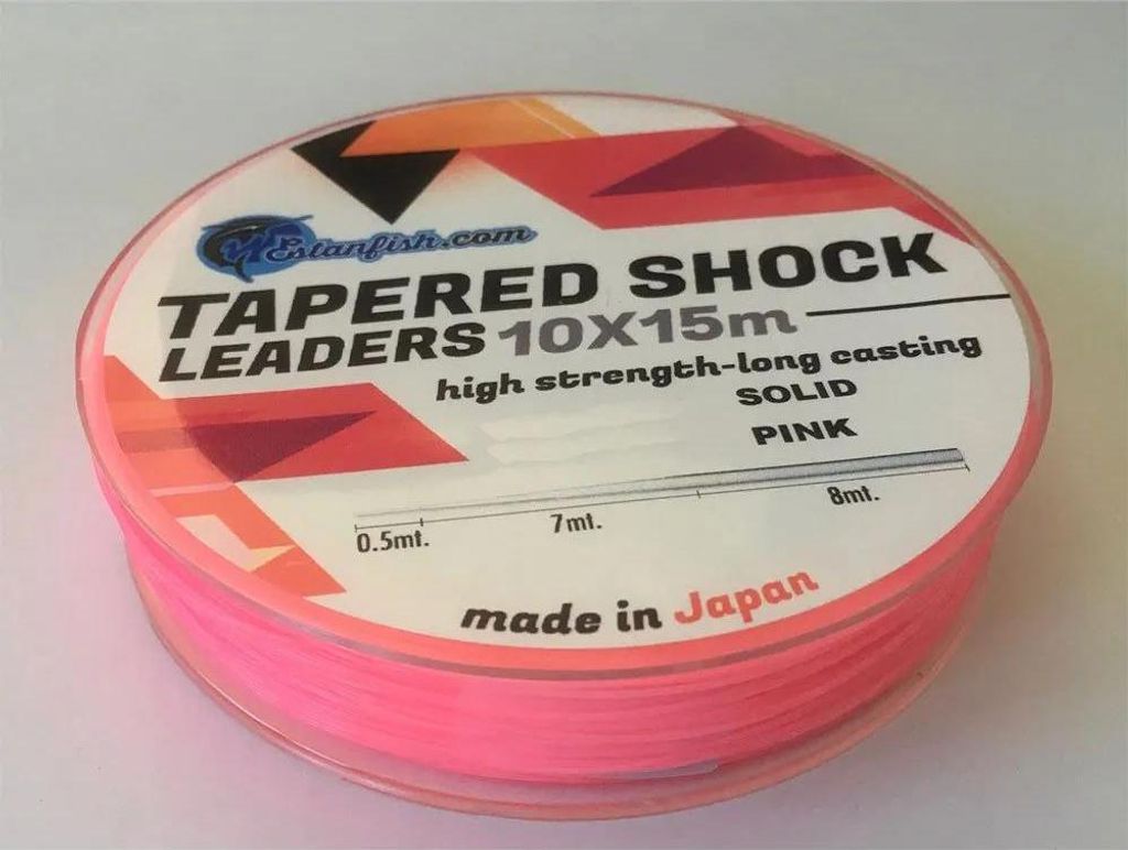 Estanfish 15 M Verjüngtes Vorfach Rosa 0.230-0.570 mm Rosa 0.230-0.570 mm