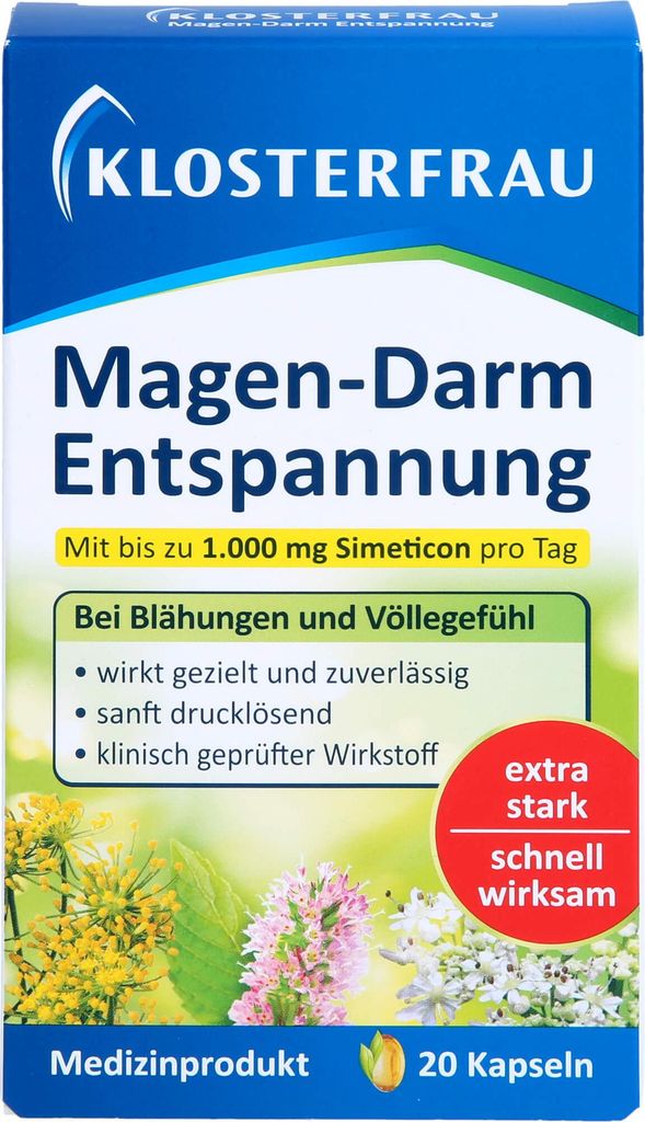 Capsule rilassanti gastrointestinali Klosterfrau, 20 Immagine del prodotto 