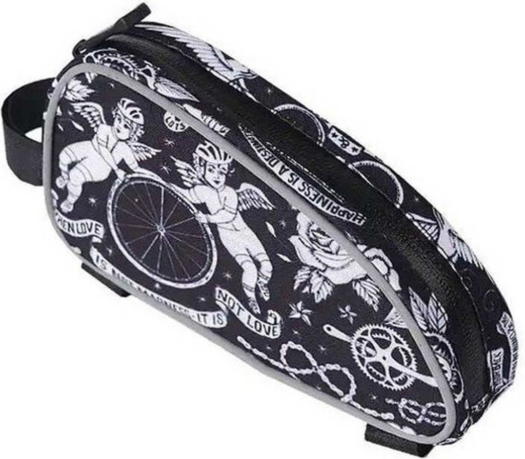 Cycology Velo Tattoo 0.65l Oberrohrtasche Silber Silber One Size