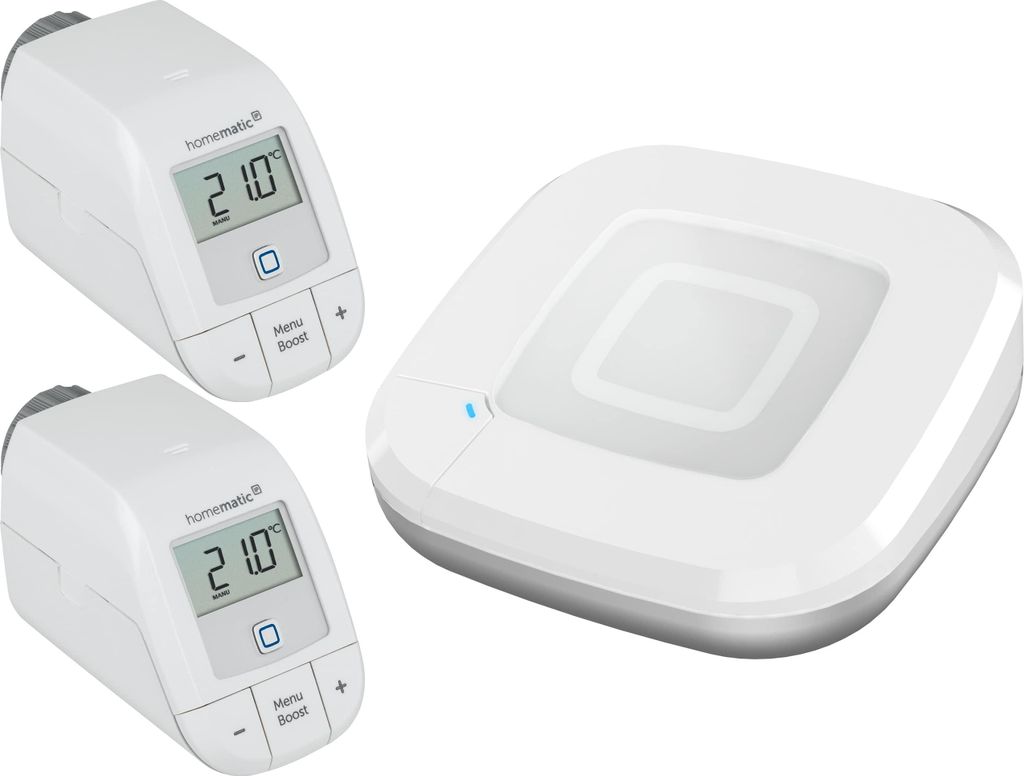 HOMEMATIC IP Starterset Heizen für 2 Heizkörper