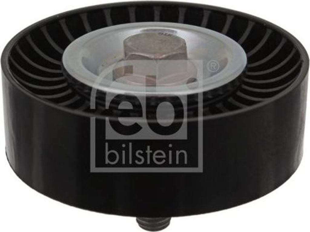 FEBI BILSTEIN 43685 Umlenk-/Führungsrolle, Keilrippenriemen OE 5751E4 kompatibel mit Astra H, SL, Berlingo, Seicento, A4 8E, 6er E64, Expert, 807,...