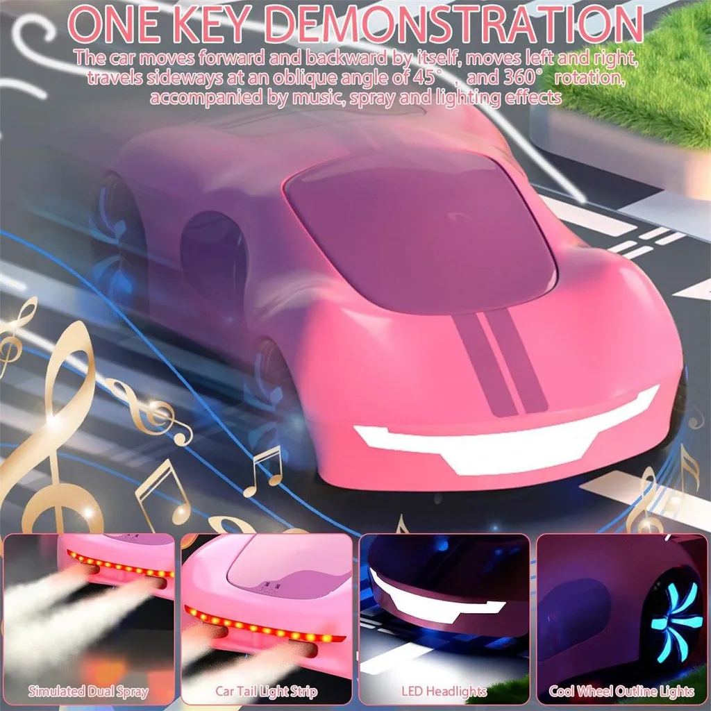 Voiture télécommandée antichoc rechargeable 360° anti-interférence