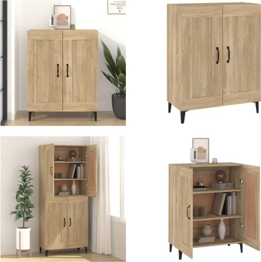 Offerta vidaXL Credenza Rovere Sonoma - Mobiletto 90cm Prezzo Imbattibile
