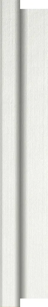 Nappe banquet blanche Duni Evolin 1,20x20m pour mariage et réception chic