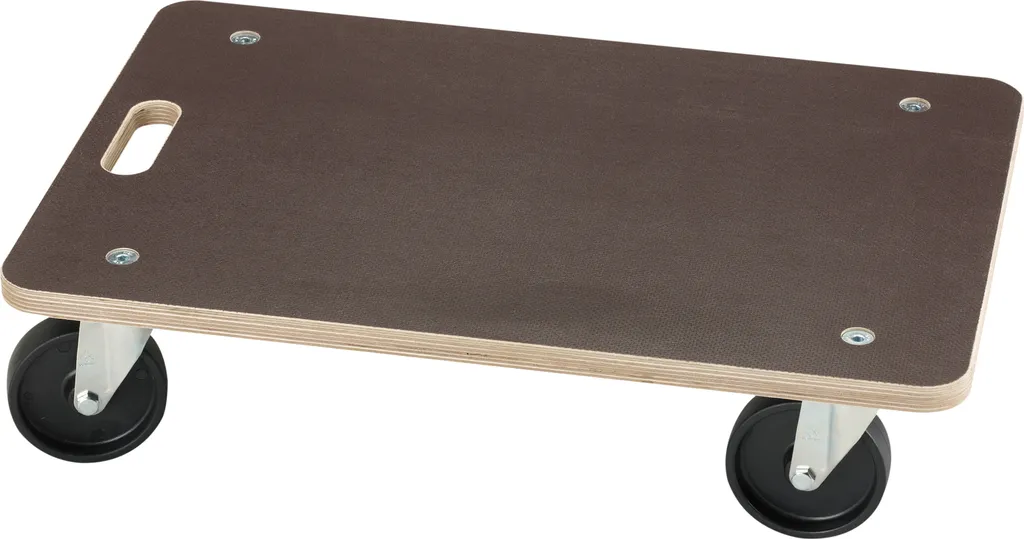 Plateau de transport Massiv Pro 400 kg : Chariot de manutention stable
