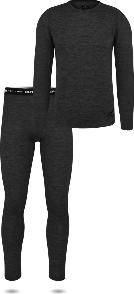 normani Herren Merino Unterwäsche-Set