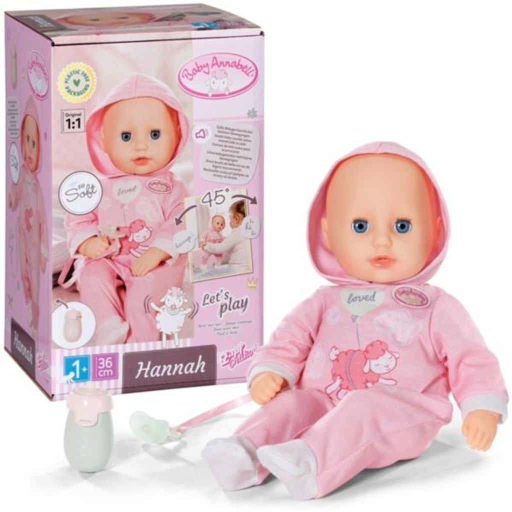 Baby Annabell Hannah Let's Play 36cm, Bábika, Žena, 1 rok / Obrázok produktu 