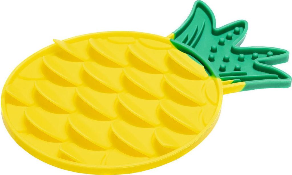 Beeztees Leckmatte Ananas Za - Hundespielzeug - Silkon - Produktbild 