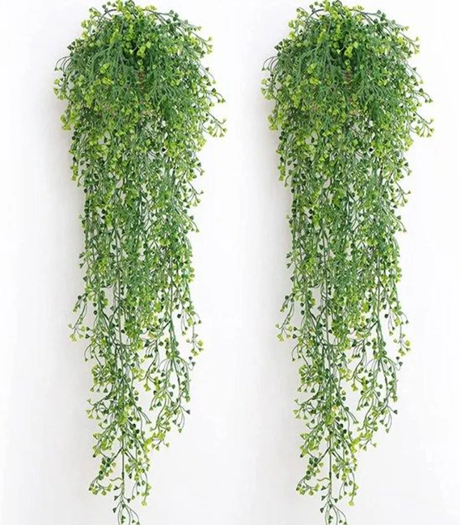 Plante Suspendue Artificielle : Fini l'Arrosage avec ce Lierre en Lot de 2